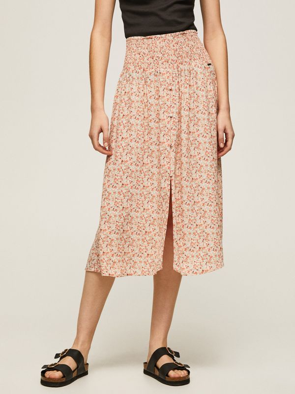 Pepe Jeans Creamy women's floral skirt Pepe Jeans