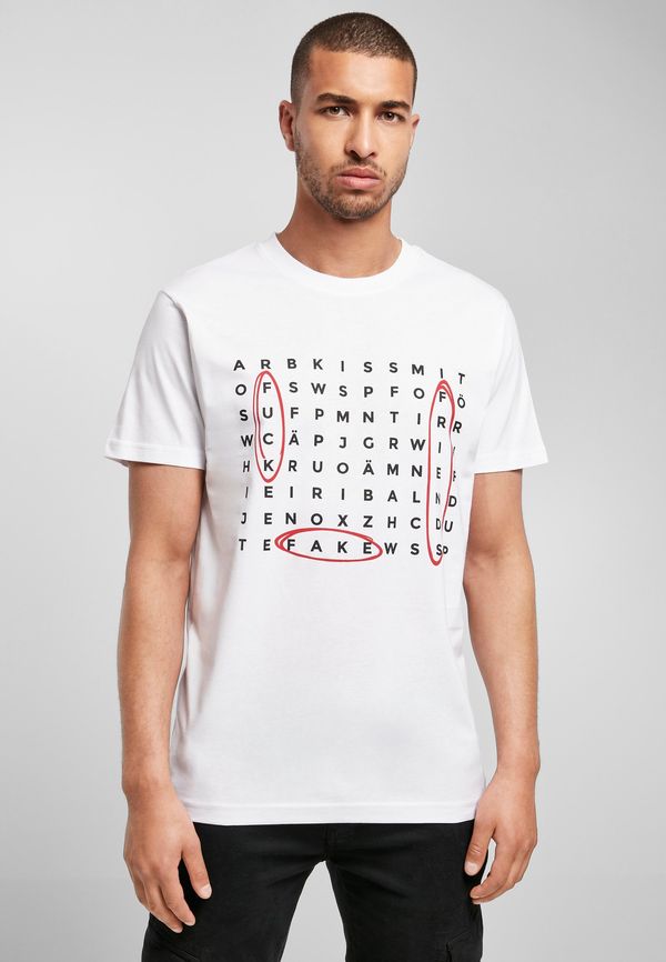 MT Men Crossword T-shirt white