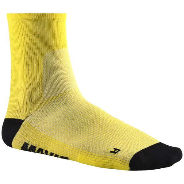 Mavic Cyklistické ponožky Mavic  Essential Mid Sock Yellow