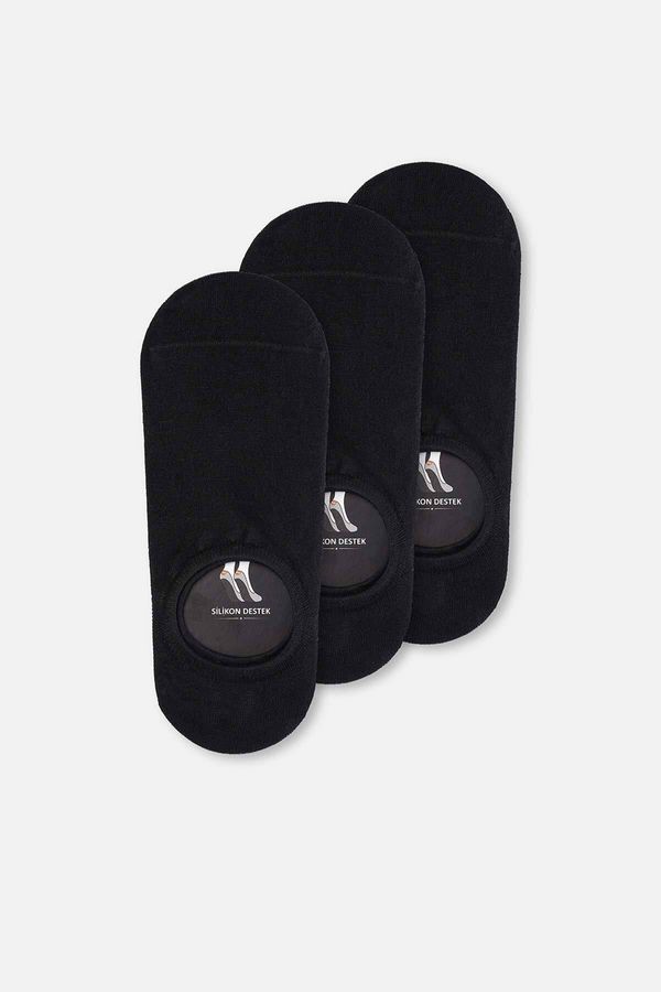 Dagi Dagi Men's Black Bamboo 3-Pack Clutch Socks