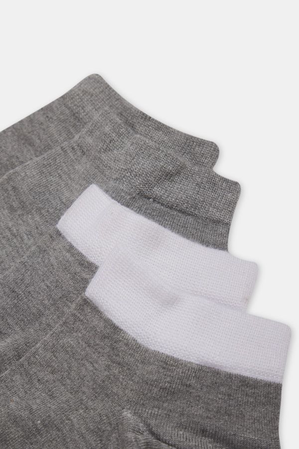 Dagi Dagi Men's Gray 2 Pack Booties Socks
