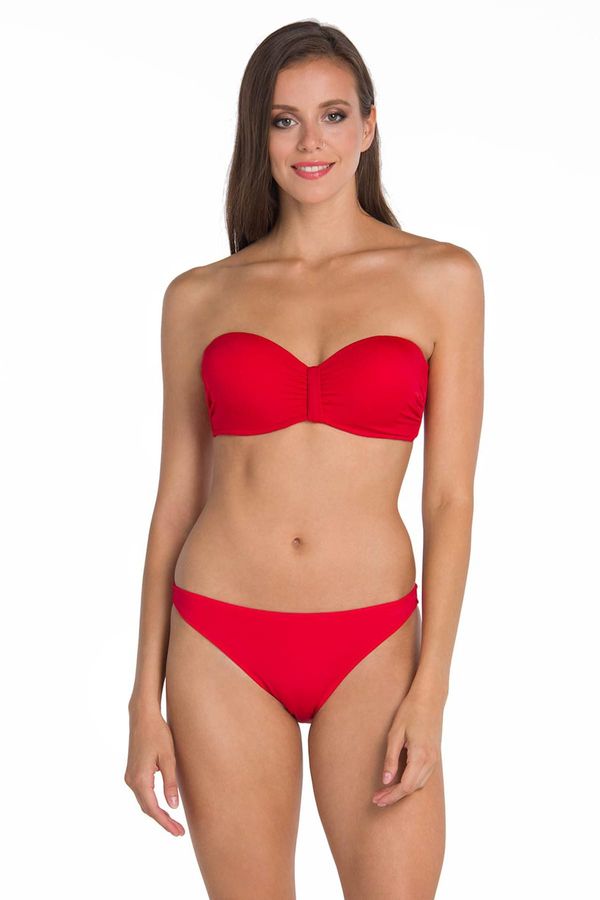Dagi Dagi Women's Red 4 cm Rimmed Bikini Bottom