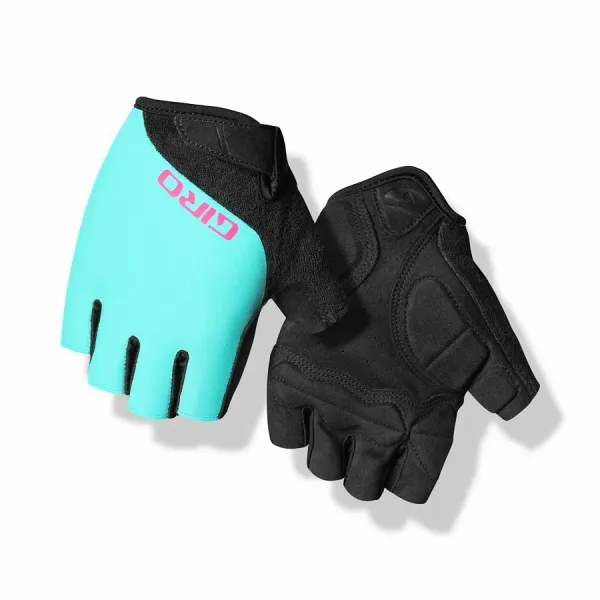 Giro Dámské cyklistické rukavice Giro   JagEtte Screaming Teal/Neon Pink