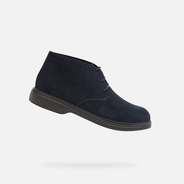 GEOX Dark blue men's ankle boots Geox Ottavio - Men