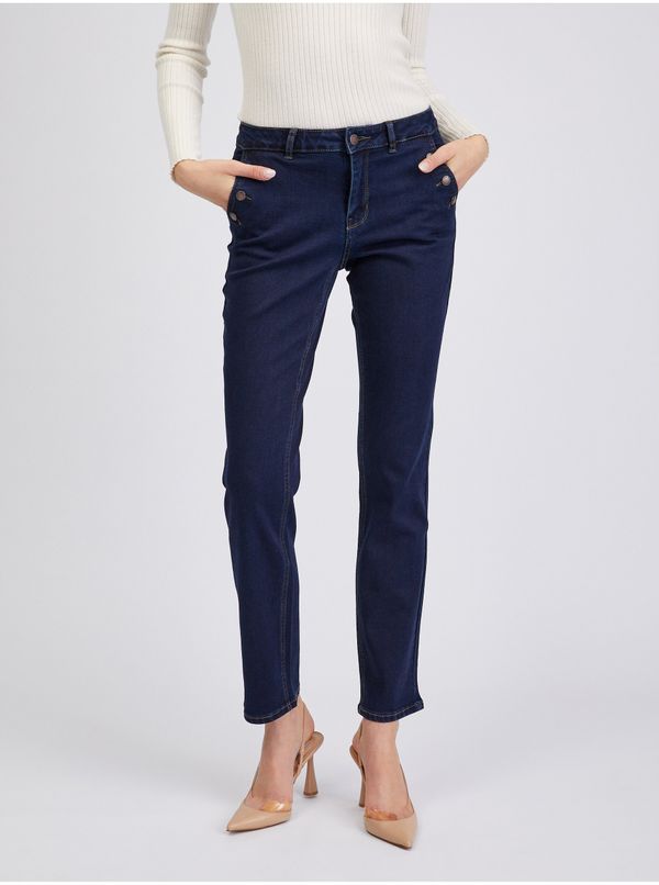 Orsay Dark blue womens straight fit jeans ORSAY - Women