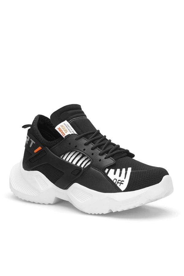 DARK SEER DARK SEER Black and White Unisex Sneakers