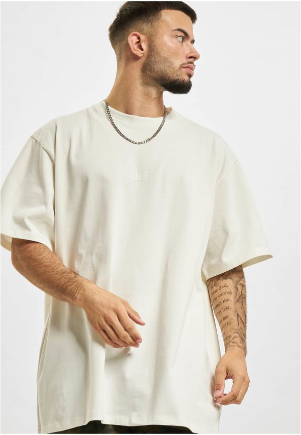 DEF DEF Heavy Jersey T-shirt in white