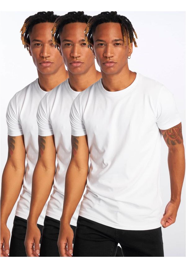 DEF DEF Weary T-shirt of 3 pieces wht/wht/wht