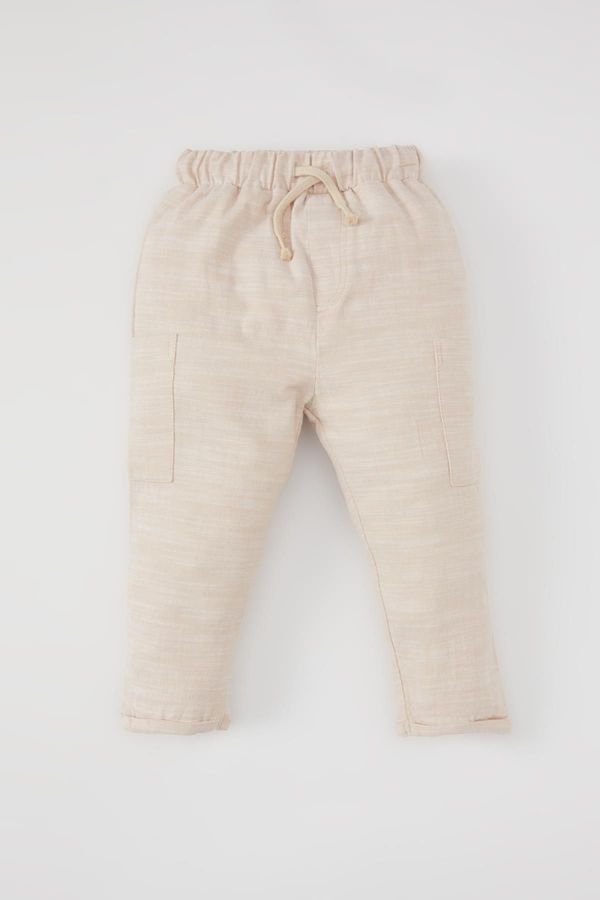 DEFACTO DEFACTO Baby Boy Straight Leg Gabardine Trousers