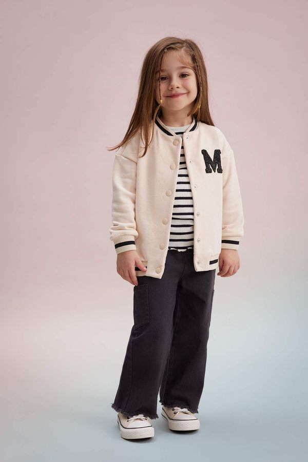 DEFACTO DEFACTO Baby Girl Cargo Fit Gabardine Trousers