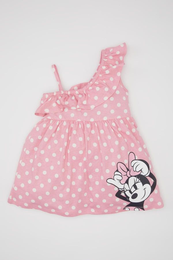 DEFACTO DEFACTO Baby Girl Disney Mickey &amp; Minnie Strap Dress