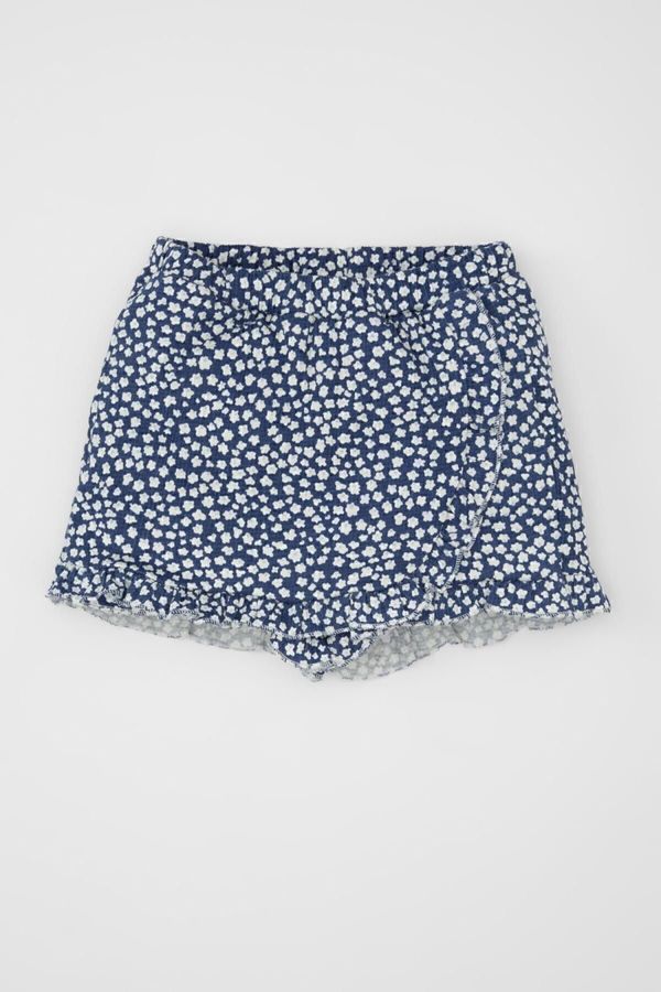 DEFACTO DEFACTO Baby Girl Floral Shorts Skirt