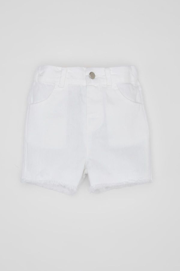 DEFACTO DEFACTO Baby Girl Gabardine Shorts