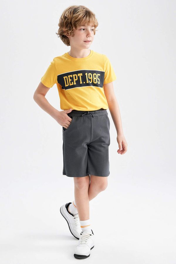 DEFACTO DEFACTO Boy Regular Fit Pique Shorts