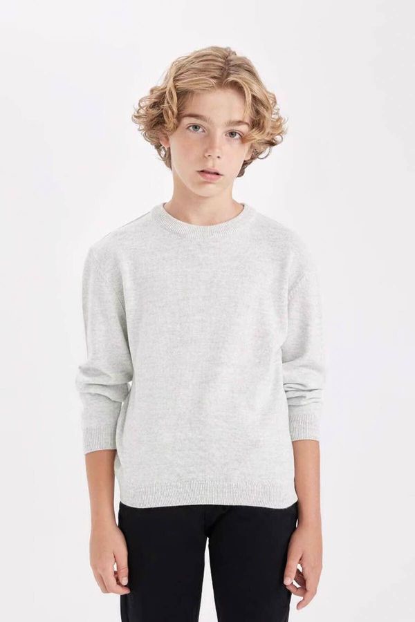 DEFACTO DEFACTO Boy Sweater Gray A4992a8/gr400