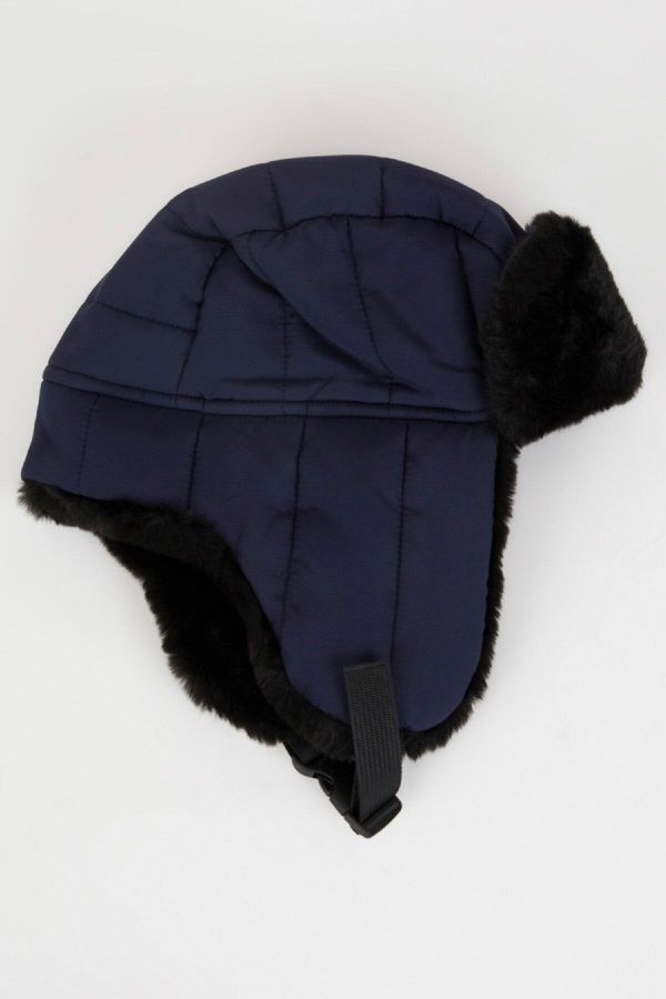 DEFACTO DEFACTO Boy Water Repellent Fabric Woven Hunter Hat