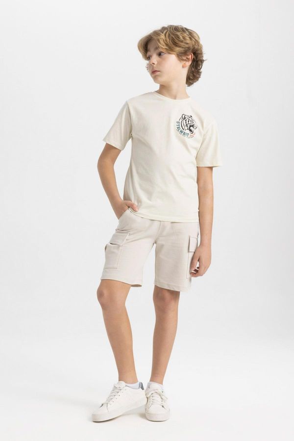 DEFACTO DEFACTO Boy's Cargo Pocket Shorts