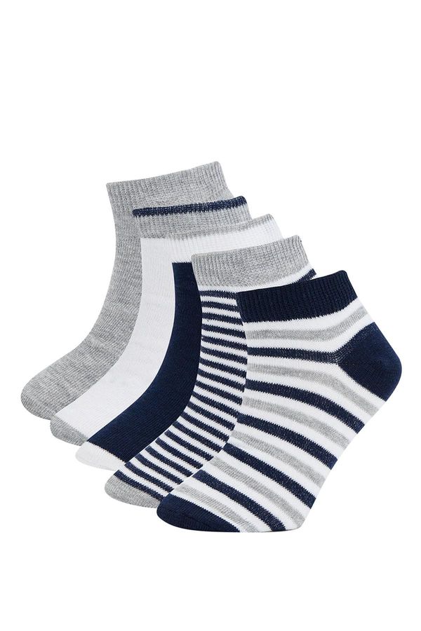 DEFACTO DEFACTO Boys' Cotton 5-pack Short Socks