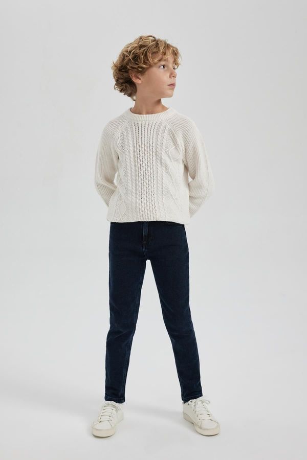 DEFACTO DEFACTO Boy's Crew Neck Knitwear Sweater