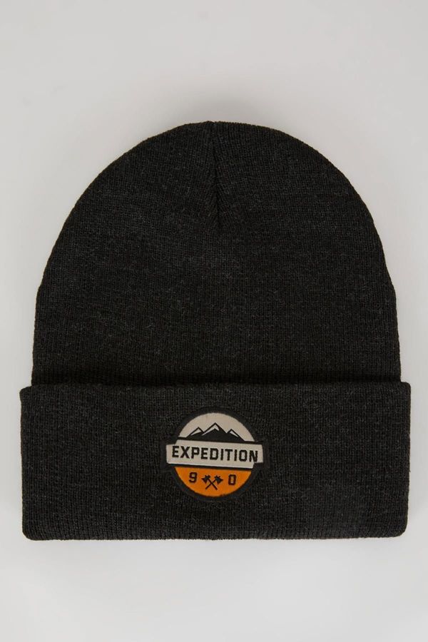 DEFACTO DEFACTO Boy's Label Beanie