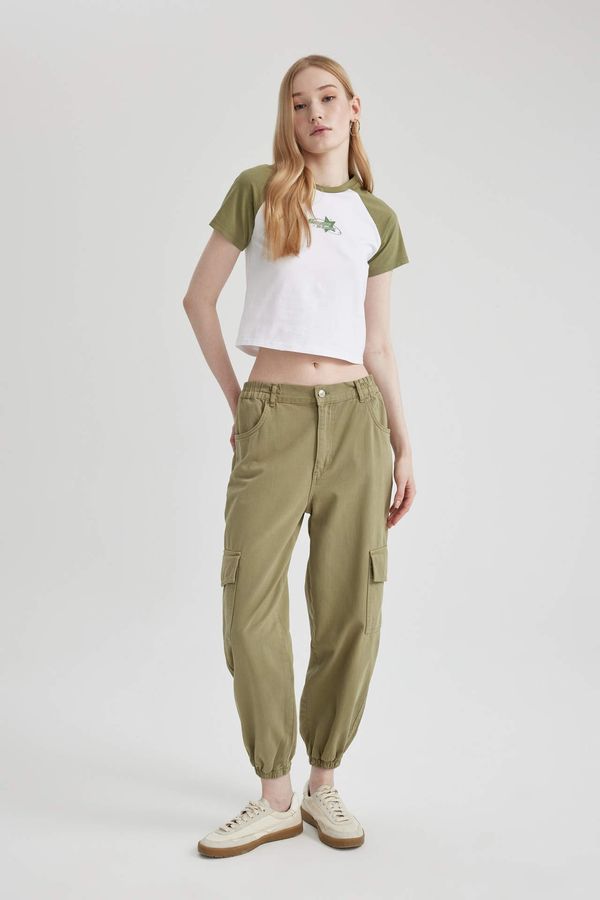 DEFACTO DEFACTO Cargo Jogger Gabardine Trousers