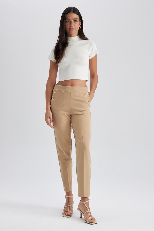 DEFACTO DEFACTO Carrot Fit High Waist Trousers