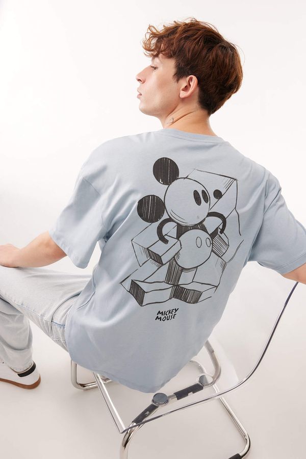 DEFACTO DEFACTO Comfort Fit Mickey & Minnie Licensed Crew Neck T-Shirt