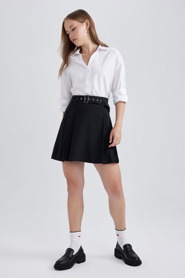 DEFACTO DEFACTO Cool Pleat Mini Skirt