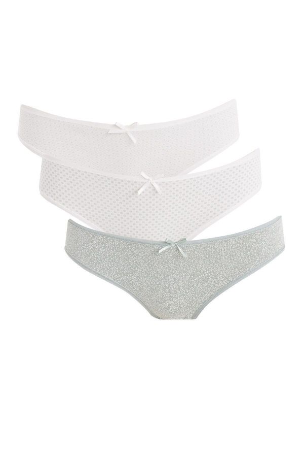 DEFACTO DEFACTO Fall In Love 3-Pack Slip Panties