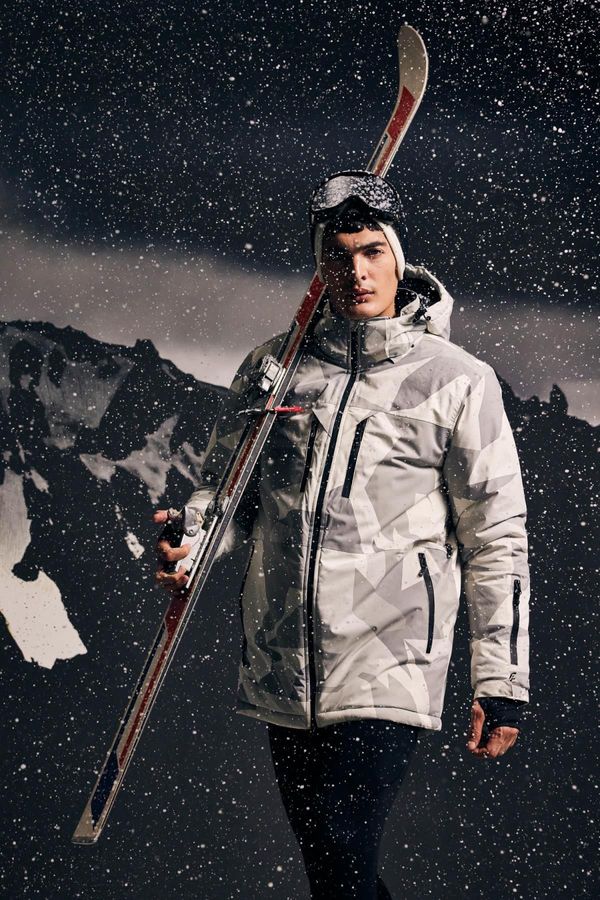 DEFACTO DEFACTO Fit Water Repellent Hooded Ski Wear Waterproof Coat