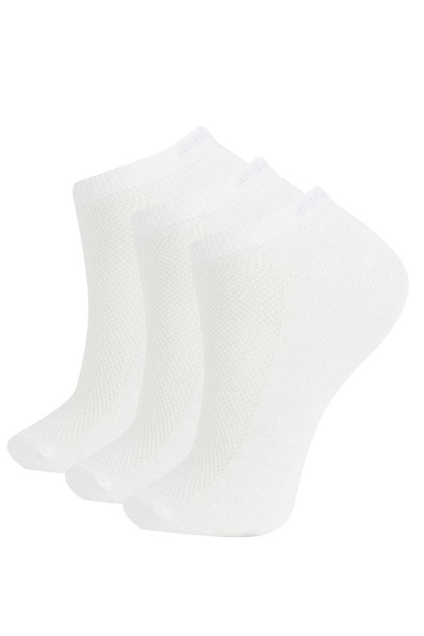 DEFACTO DEFACTO Girl 3-pack Cotton Booties Socks