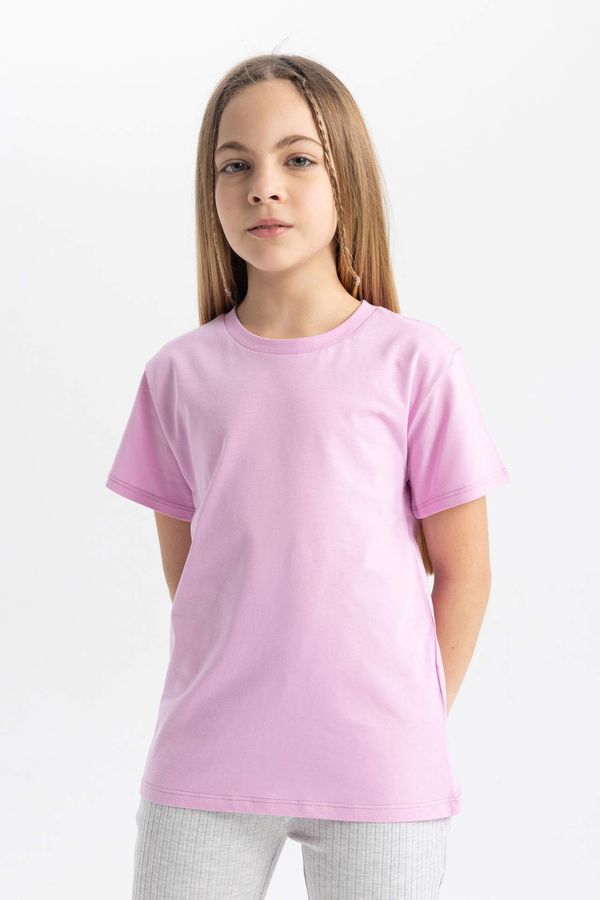 DEFACTO DEFACTO Girl Regular Fit Short Sleeve T-Shirt