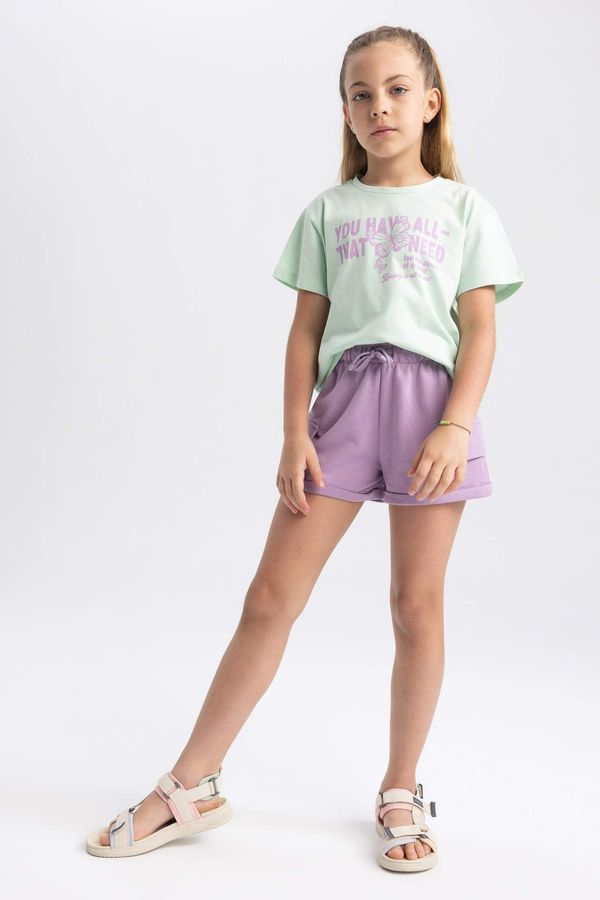 DEFACTO DEFACTO Girl' Sweatshirt Fabric Shorts