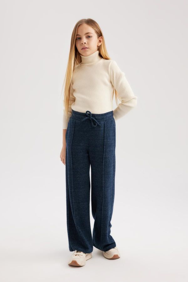 DEFACTO DEFACTO Girl Wide Leg Knitted Look Sweatpants