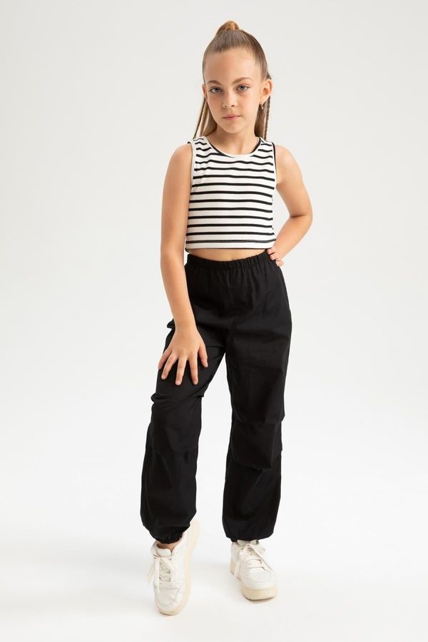 DEFACTO DEFACTO Girls' Parachute Cotton Trousers B1115a823hs