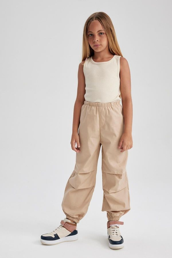 DEFACTO DEFACTO Girl's Parachute Cotton Trousers