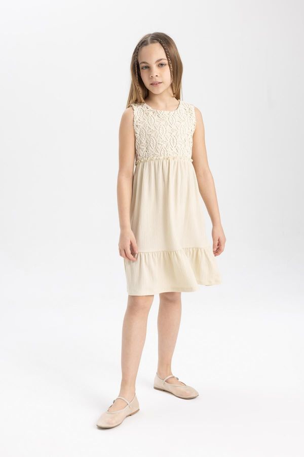 DEFACTO DEFACTO Girls' Sleeveless Dress