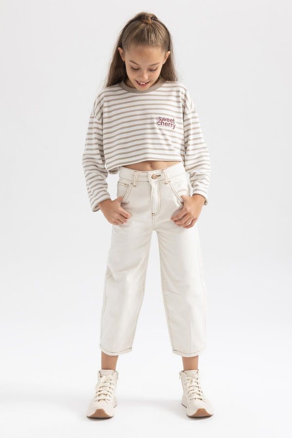 DEFACTO DEFACTO Girls' Slouchy Jogger Cuff Trousers