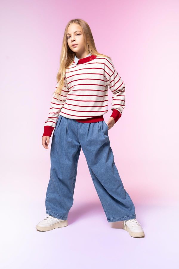 DEFACTO DEFACTO Girls' Wide Leg Wide Leg Jeans