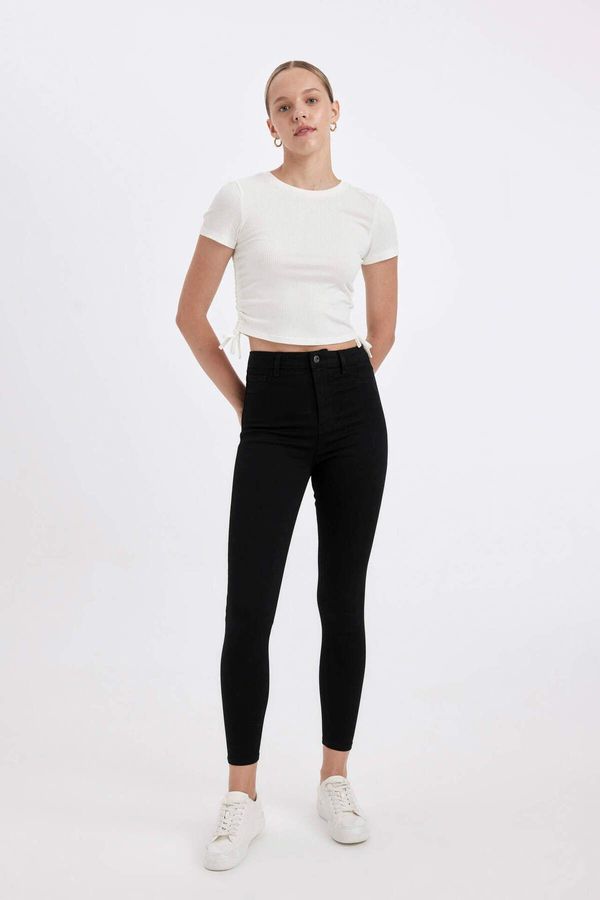 DEFACTO DEFACTO Jegging High Waist Ankle Length Narrow Leg Jean Pants