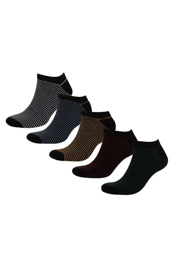 DEFACTO DEFACTO Men's 5-Pack Cotton Ankle Socks