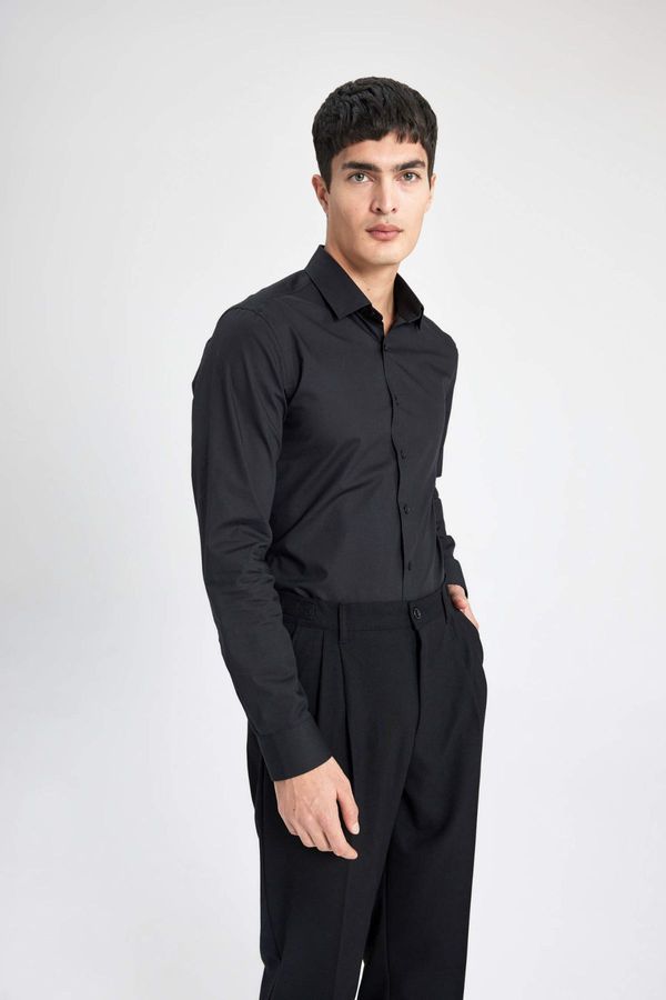 DEFACTO DEFACTO Men's Black Shirt - A7803AX/BK27