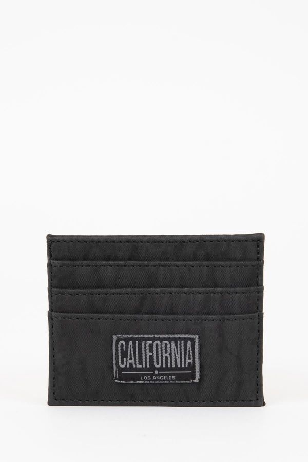 DEFACTO DEFACTO Men's Crinkle Fabric Wallet