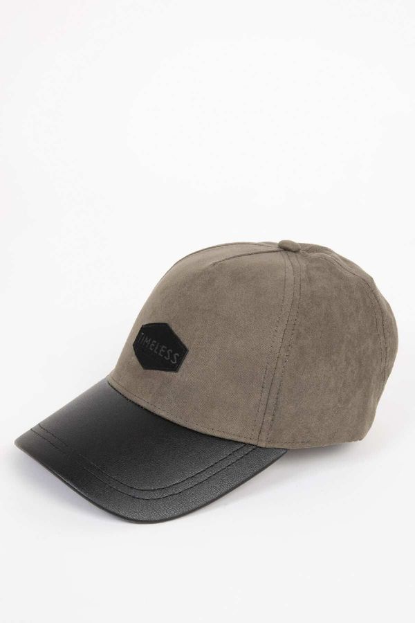 DEFACTO DEFACTO Men's Suede Baseball Basketball Cap