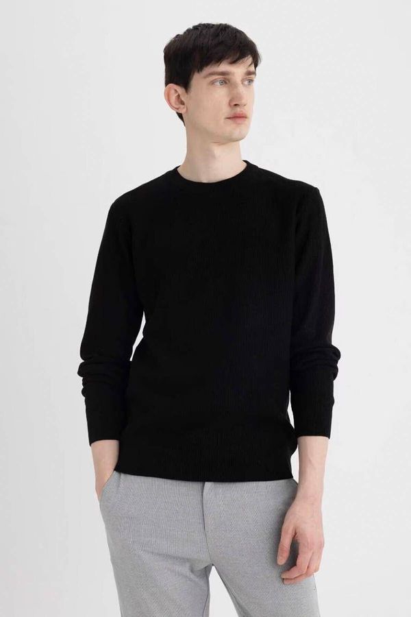 DEFACTO DEFACTO Men's Sweater Black A5181ax/bk81