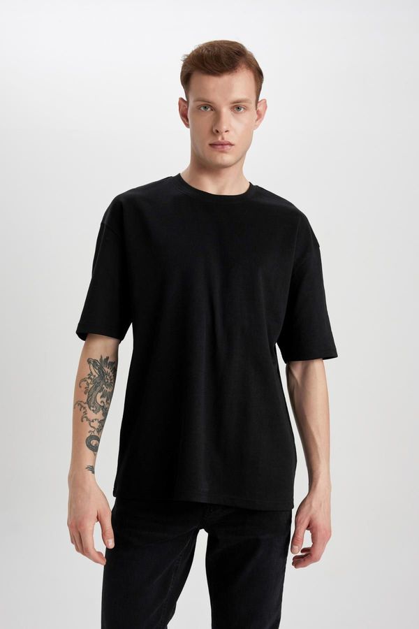 DEFACTO DEFACTO Oversize Fit Crew Neck T-Shirt