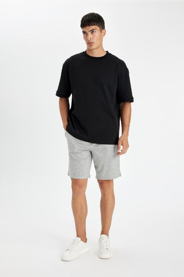 DEFACTO DEFACTO Regular Fit Basic Bermuda Shorts