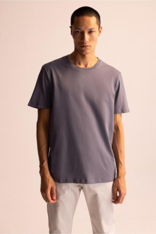 DEFACTO DEFACTO Regular Fit Crew Neck Basic Short Sleeve T-Shirt