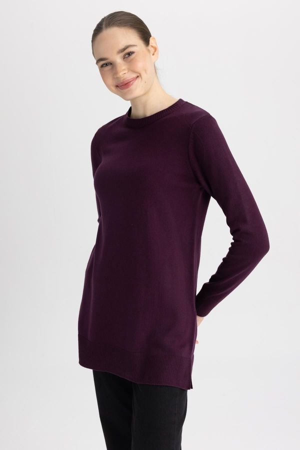 DEFACTO DEFACTO Regular Fit Crew Neck Tunic