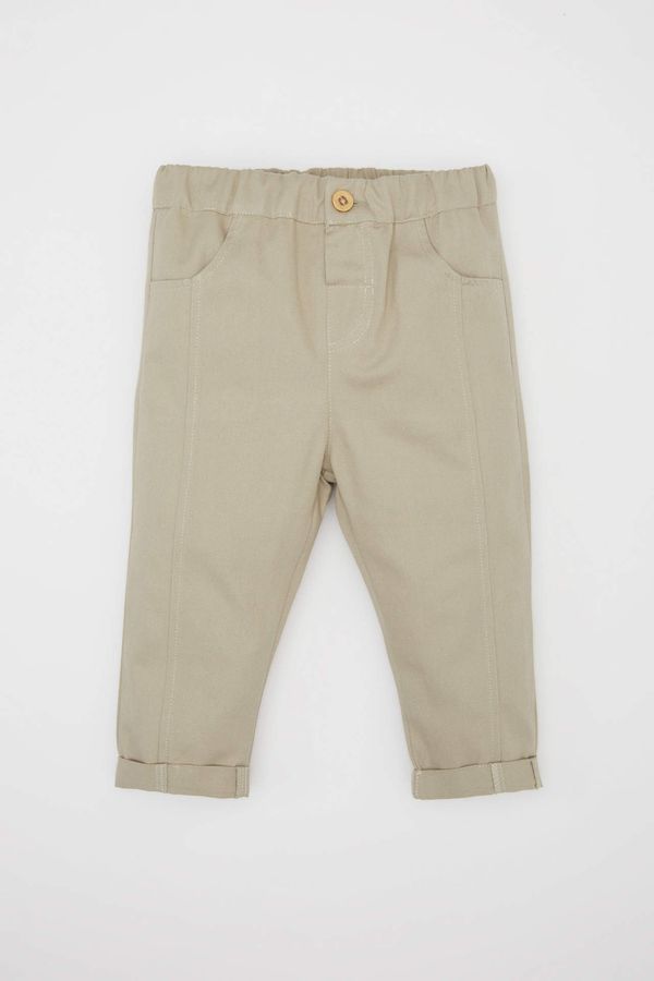 DEFACTO DEFACTO Regular Fit Twill Trousers